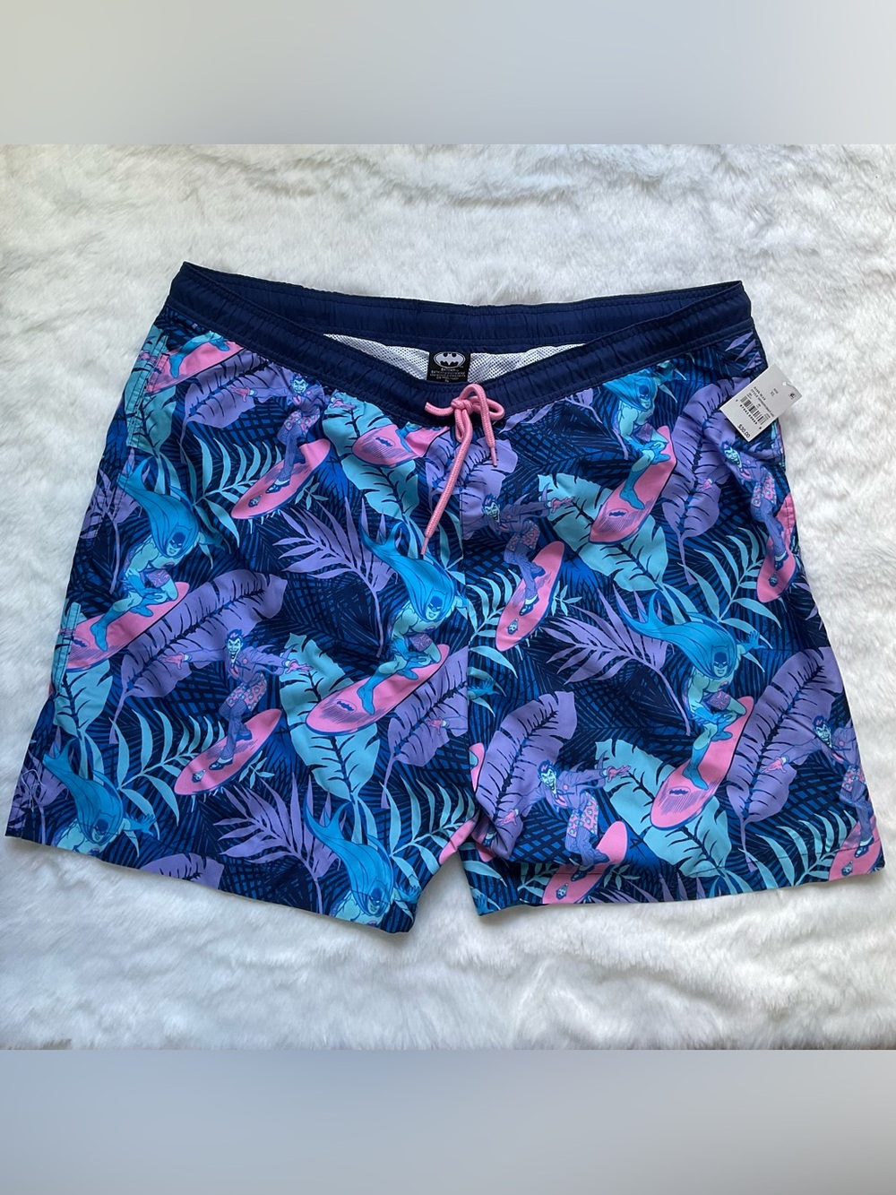 Men’s Batman & Joker Swim Trunks